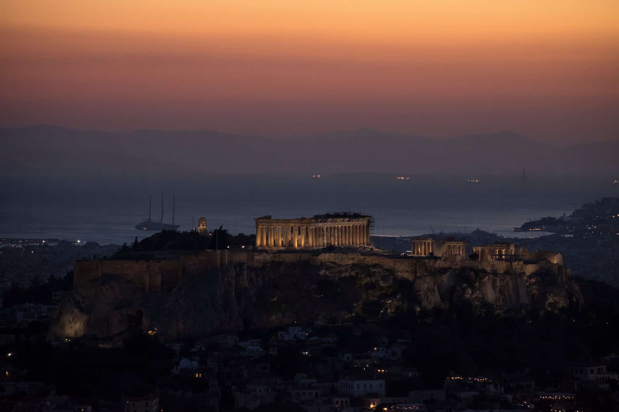 Acrópolis sunset