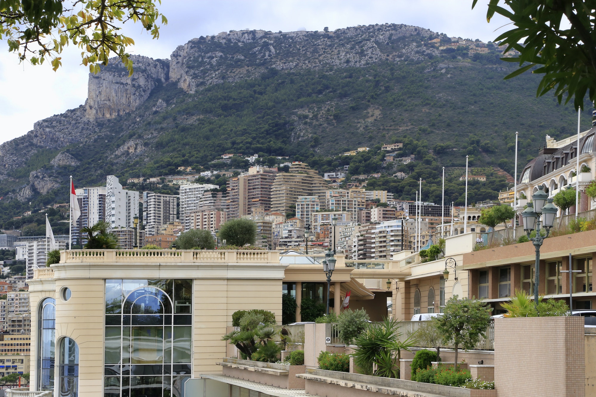 Beautiful view of Monte Carlo, Monaco