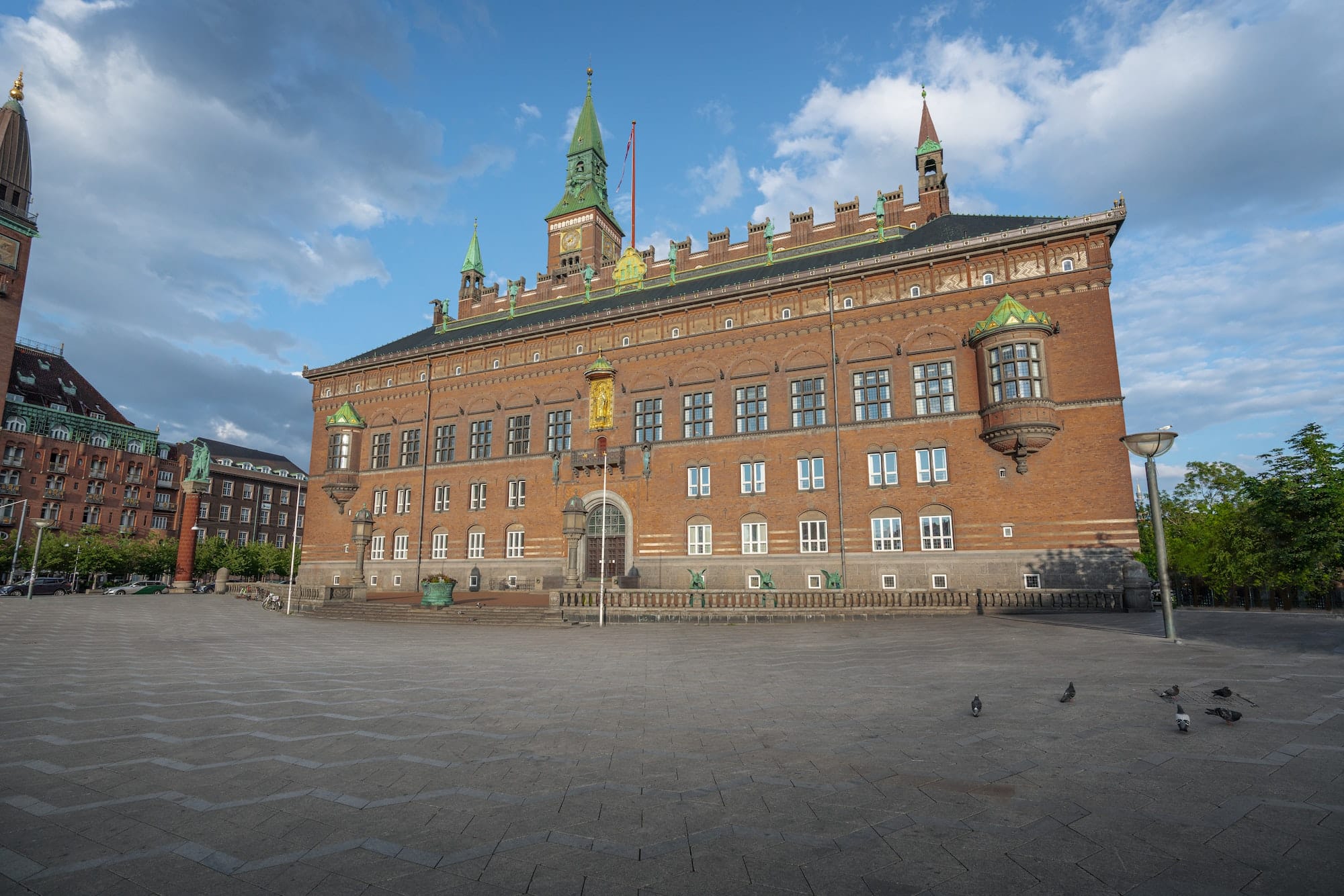 City Hall at City Hall Square - Copenhagen, Denmark