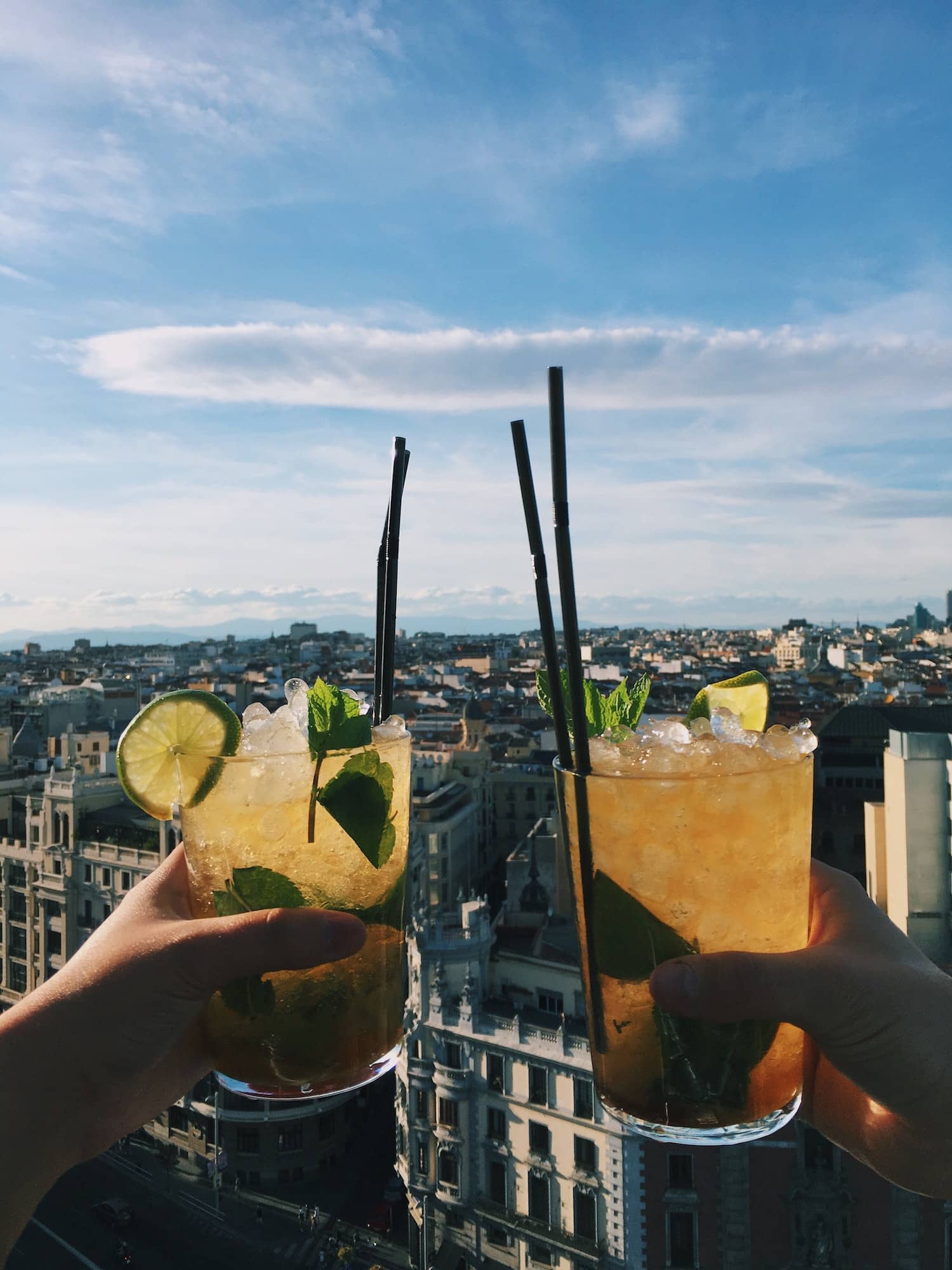Cocktails in Madrid
