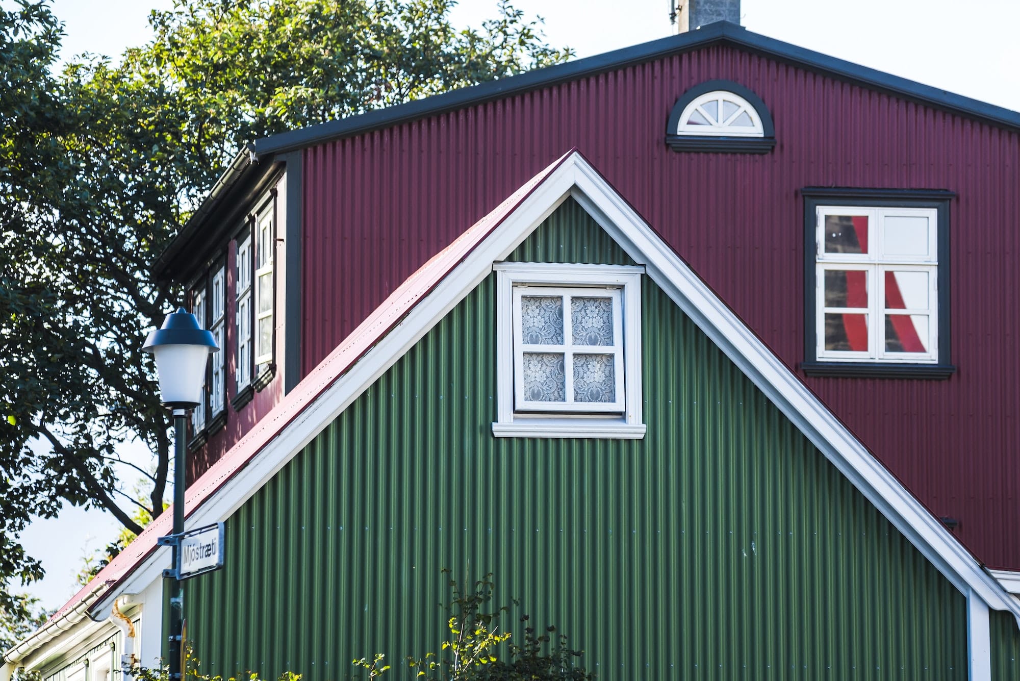 Colourful Houses in Reykjavik, Iceland, Europe