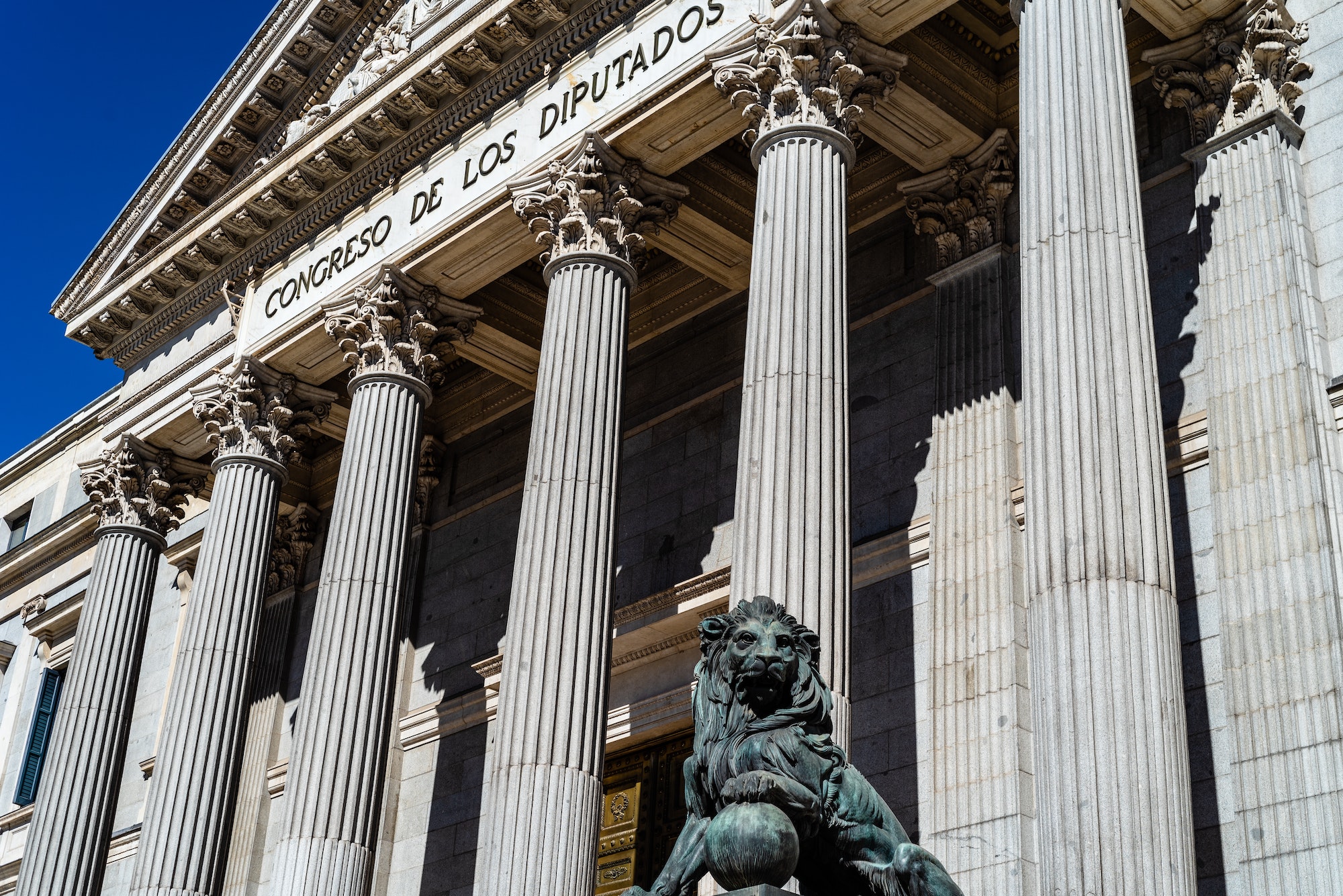 Congress of Deputies of Spain in Madrid