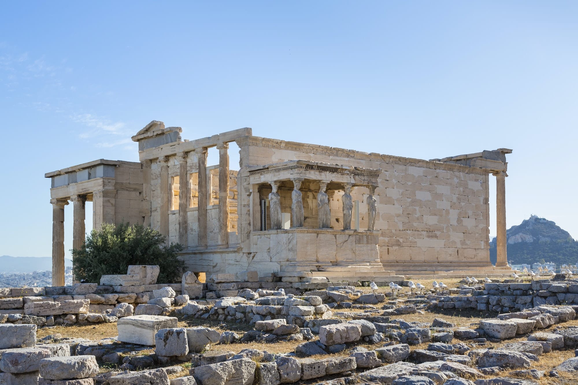 Erechtheion Acropolis, Athens, Attiki, Greece, Europe