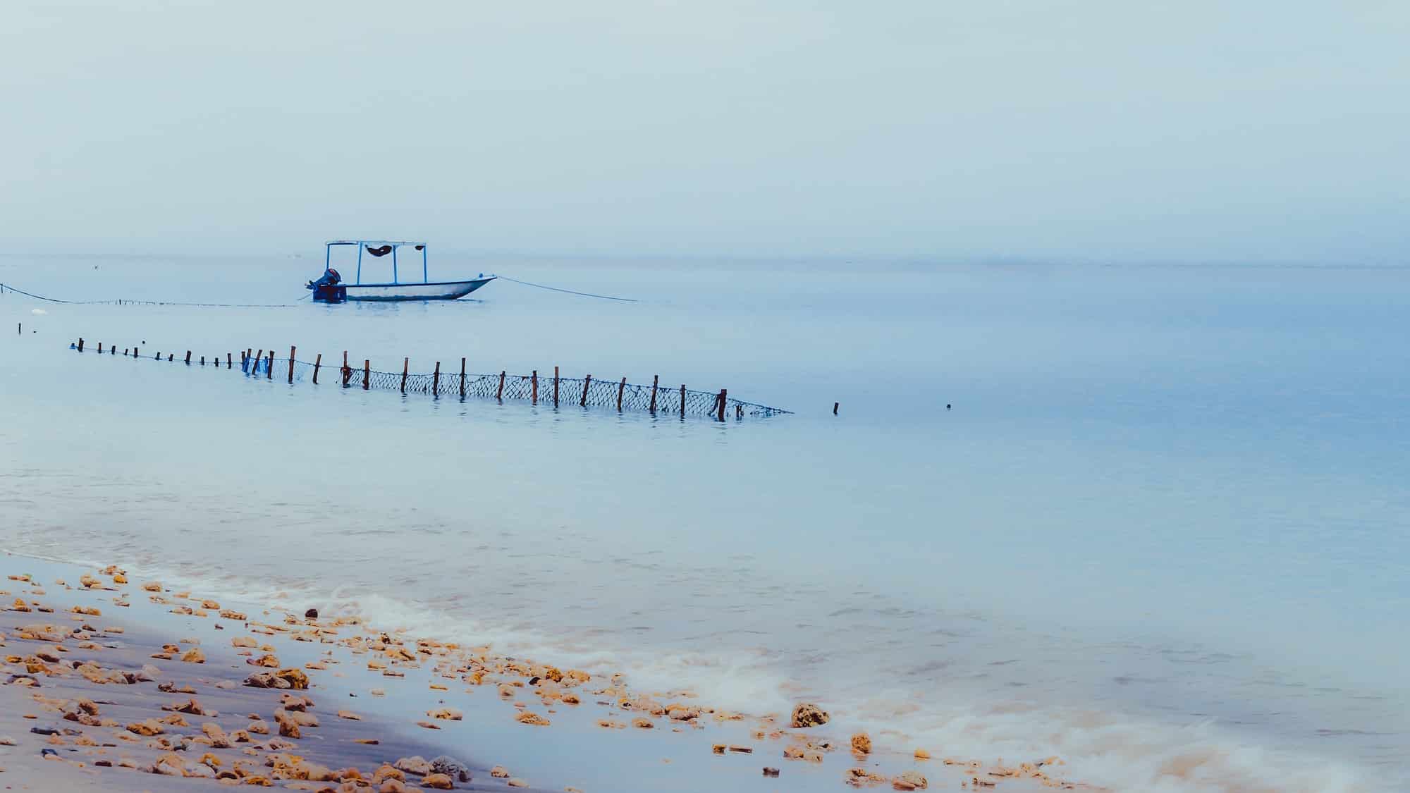 Fisher Boat on Nusa Penida, Bali, Indonesia