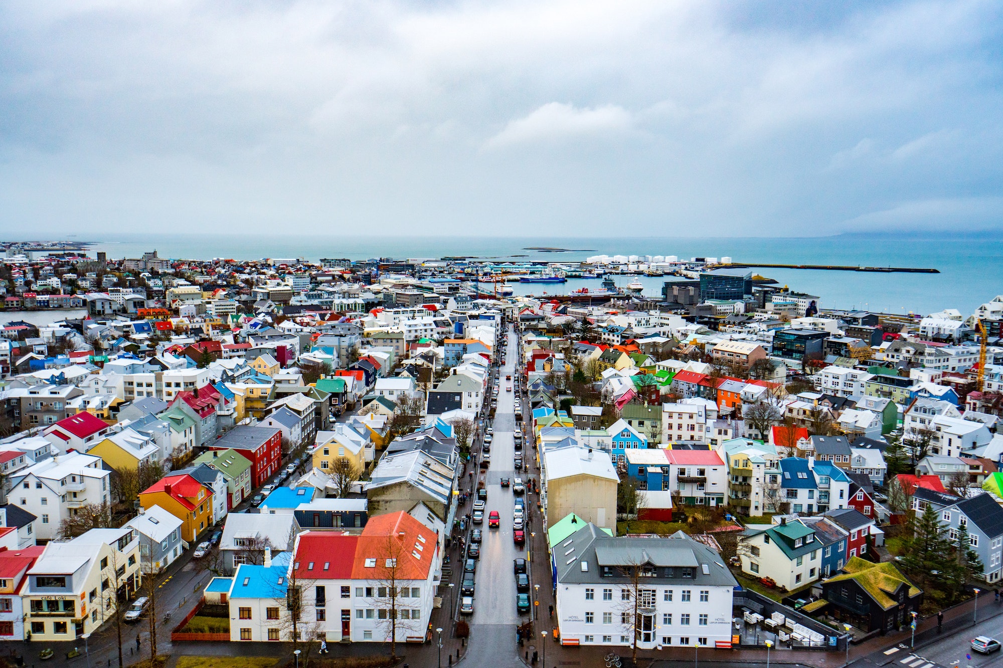 Iceland city views