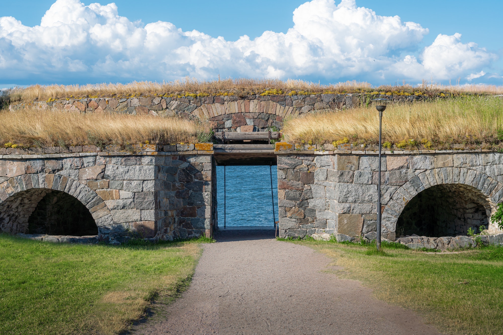 King's Gate in Suomenlinna Fortress - Helsinki, Finland