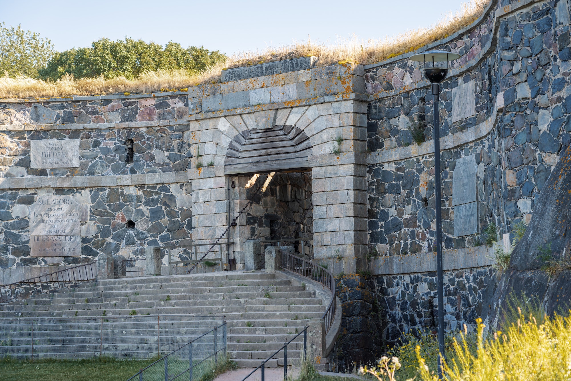 King's Gate in Suomenlinna Fortress - Helsinki, Finland