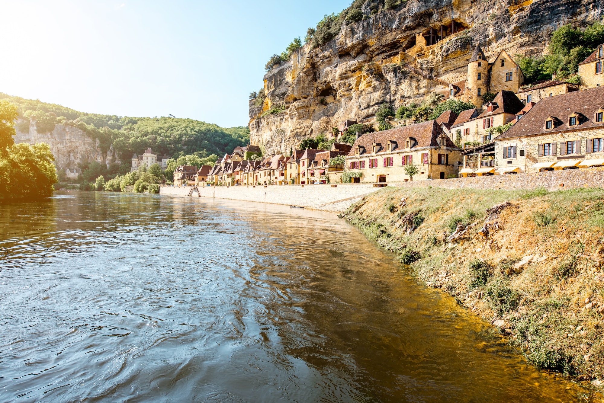 La Roque Gageac village in France