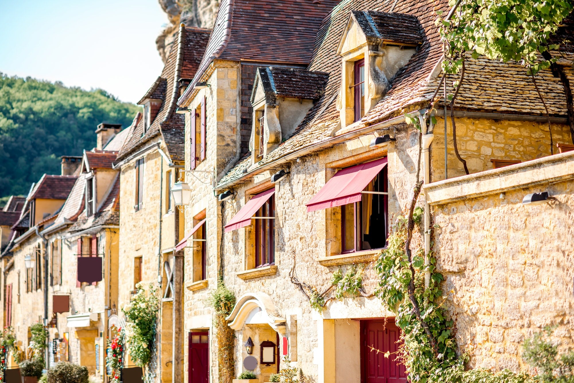 La Roque Gageac village in France