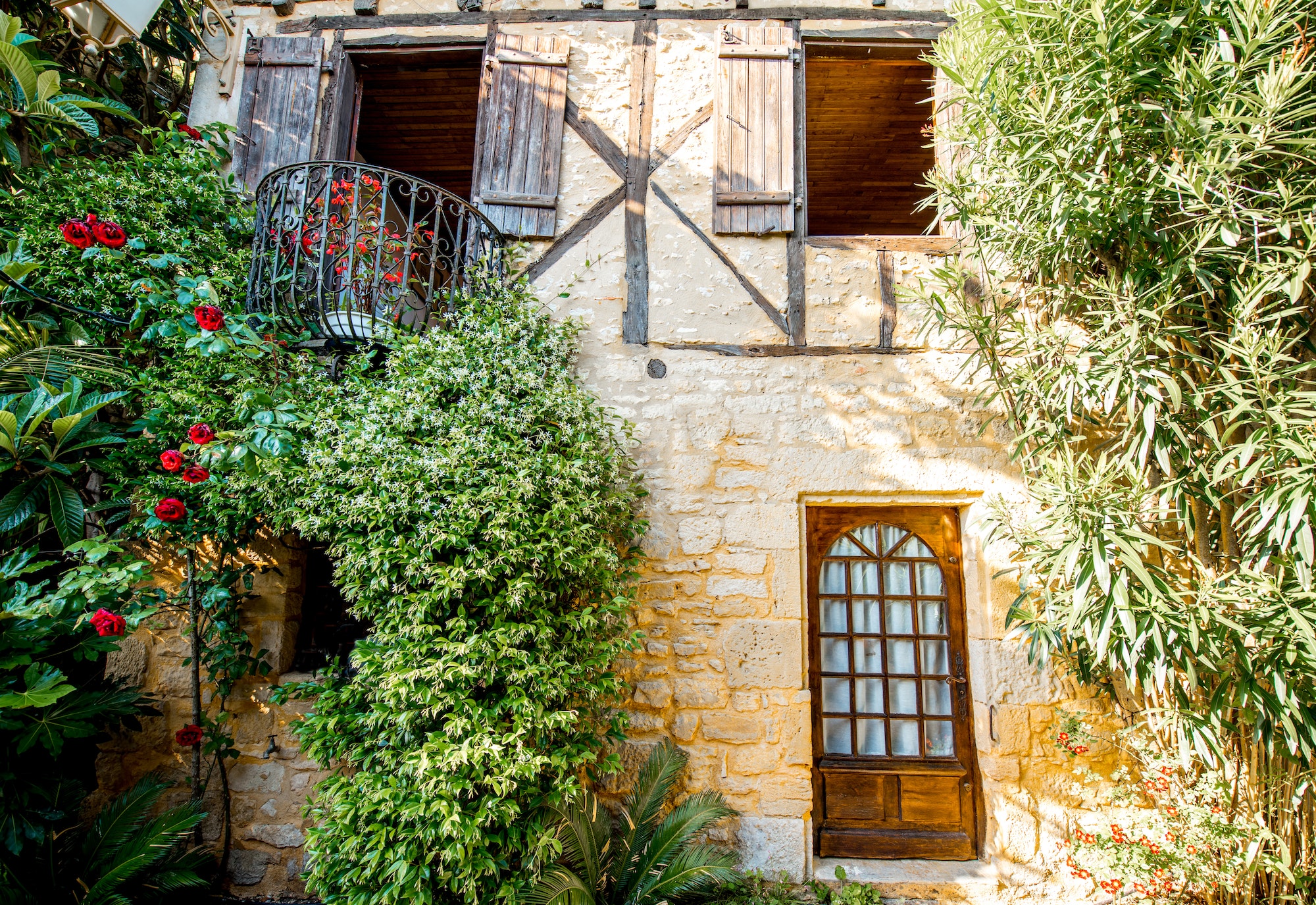 La Roque Gageac village in France