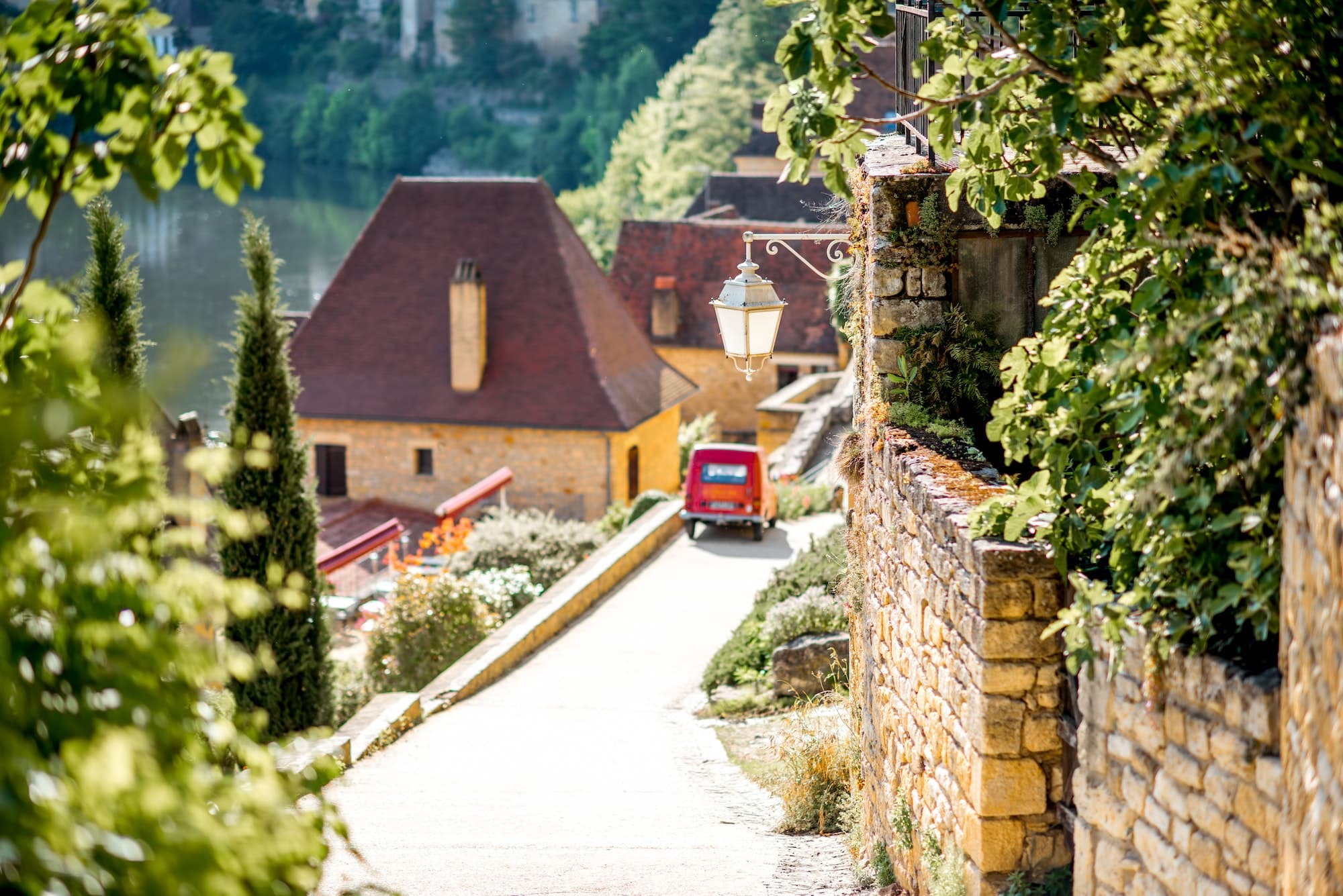 La Roque Gageac village in France