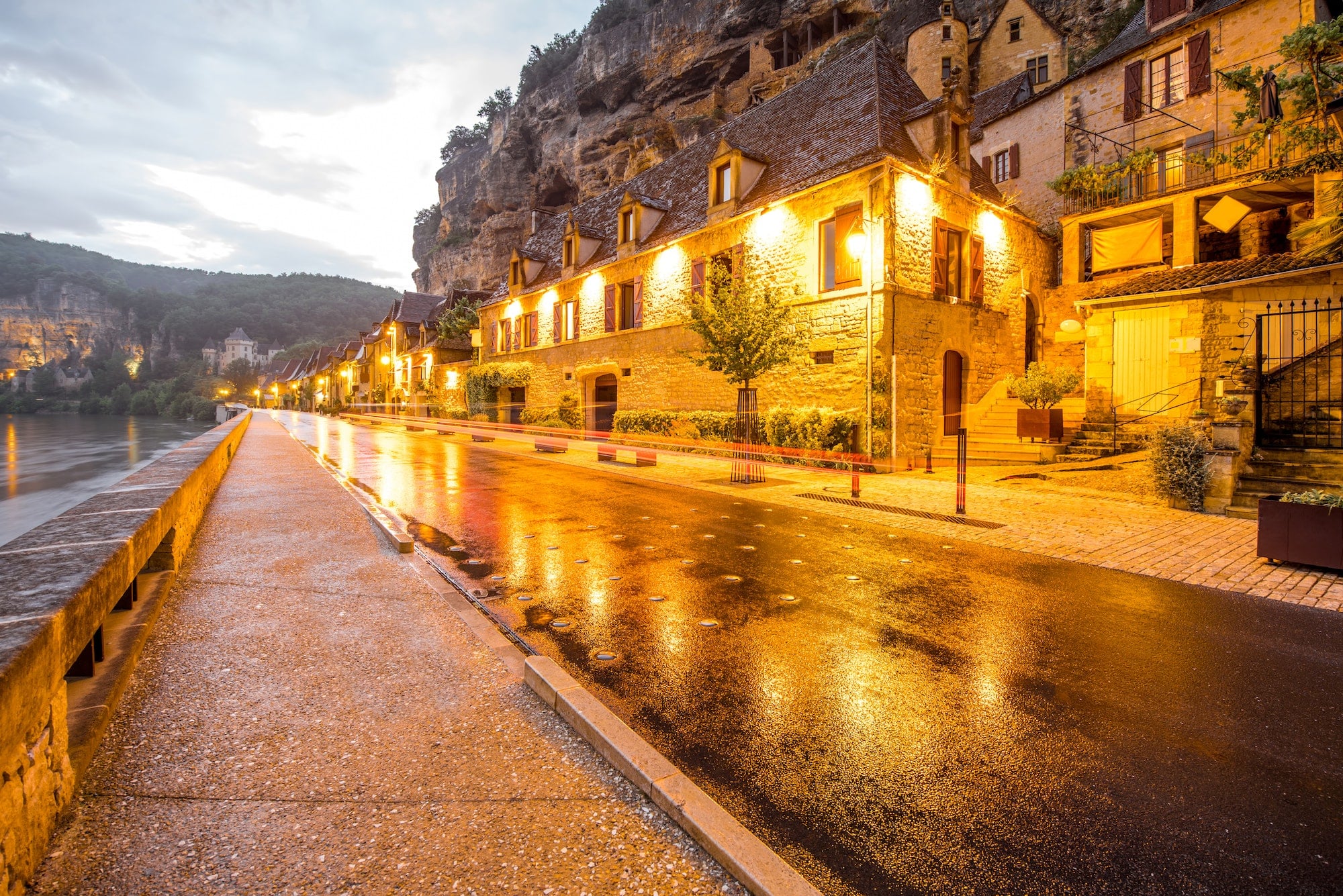 La Roque Gageac village in France