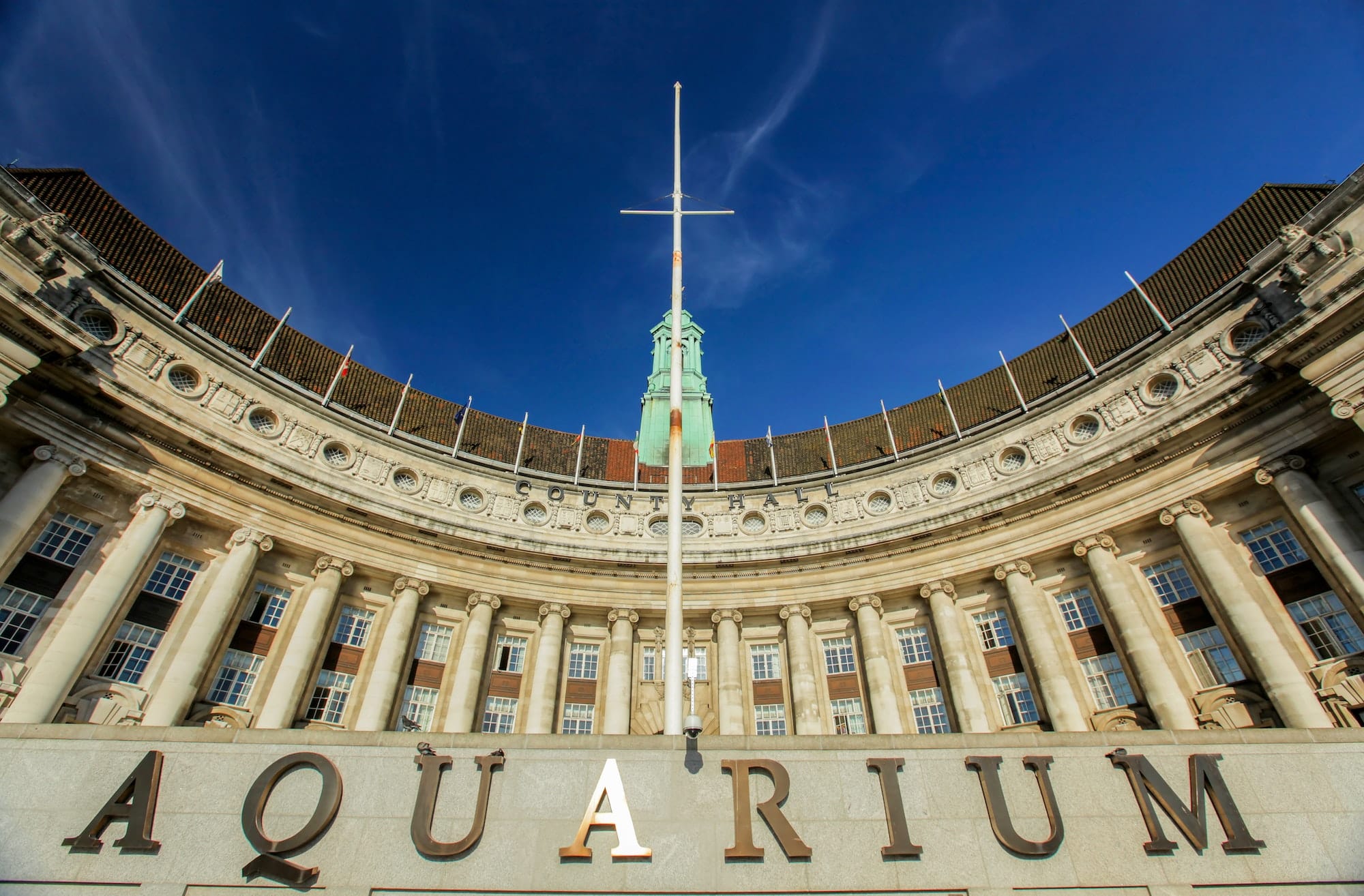 London Aquarium facade