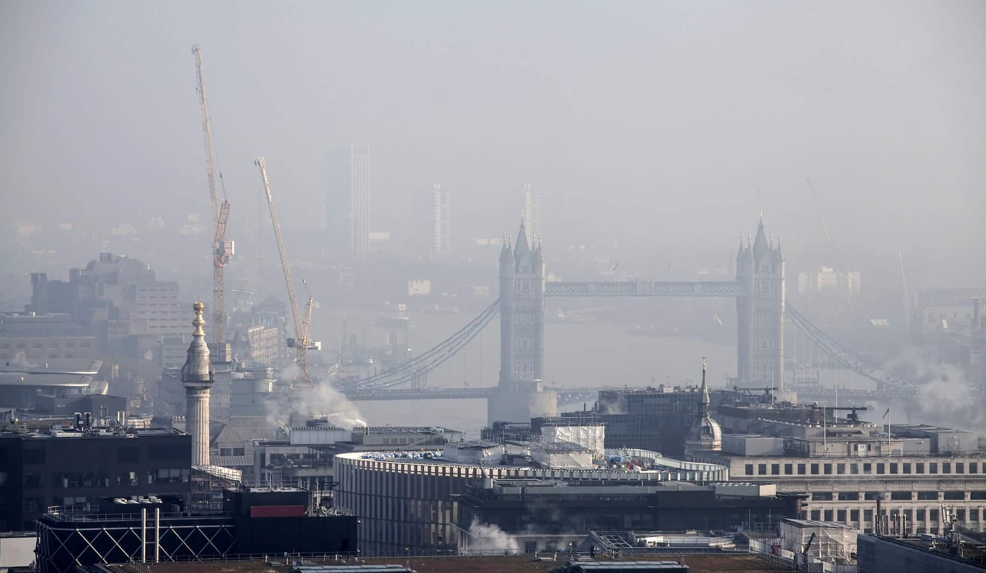 London view from St Paul cathedral