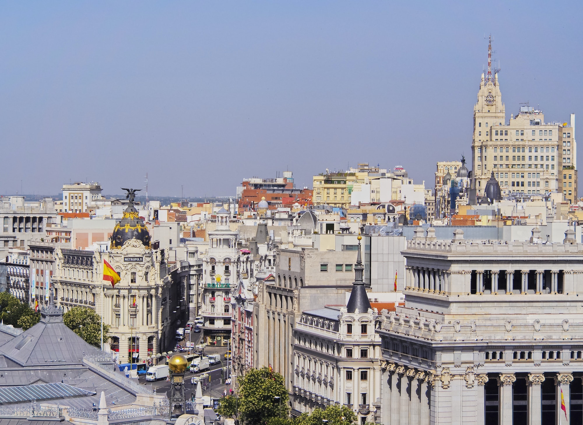 Madrid Skyline