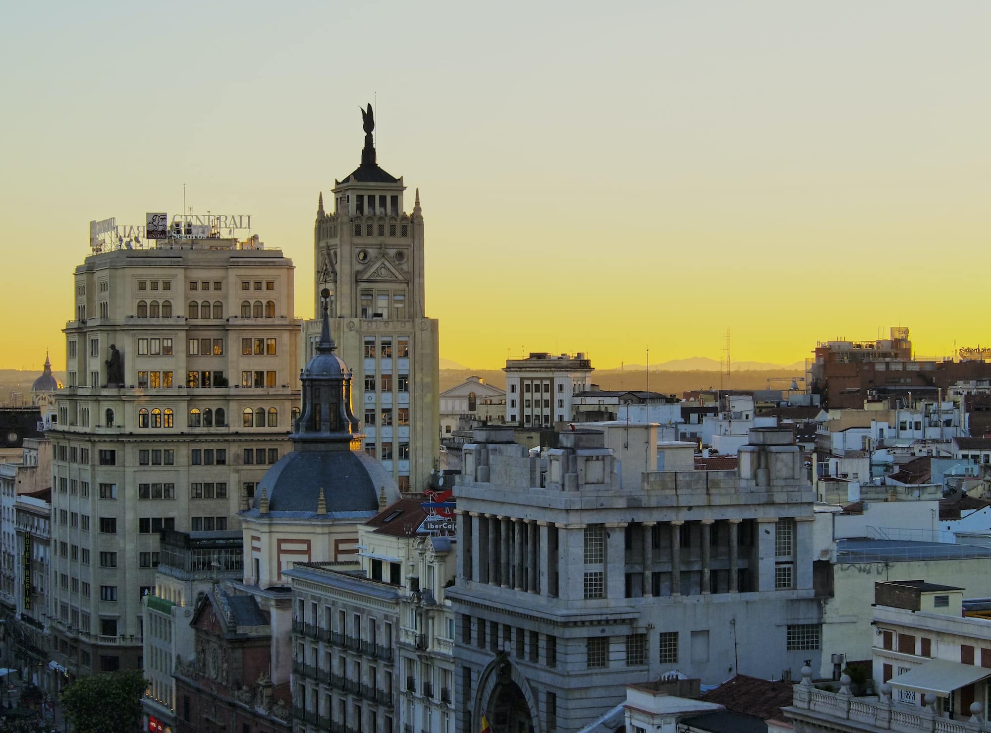 Madrid Skyline