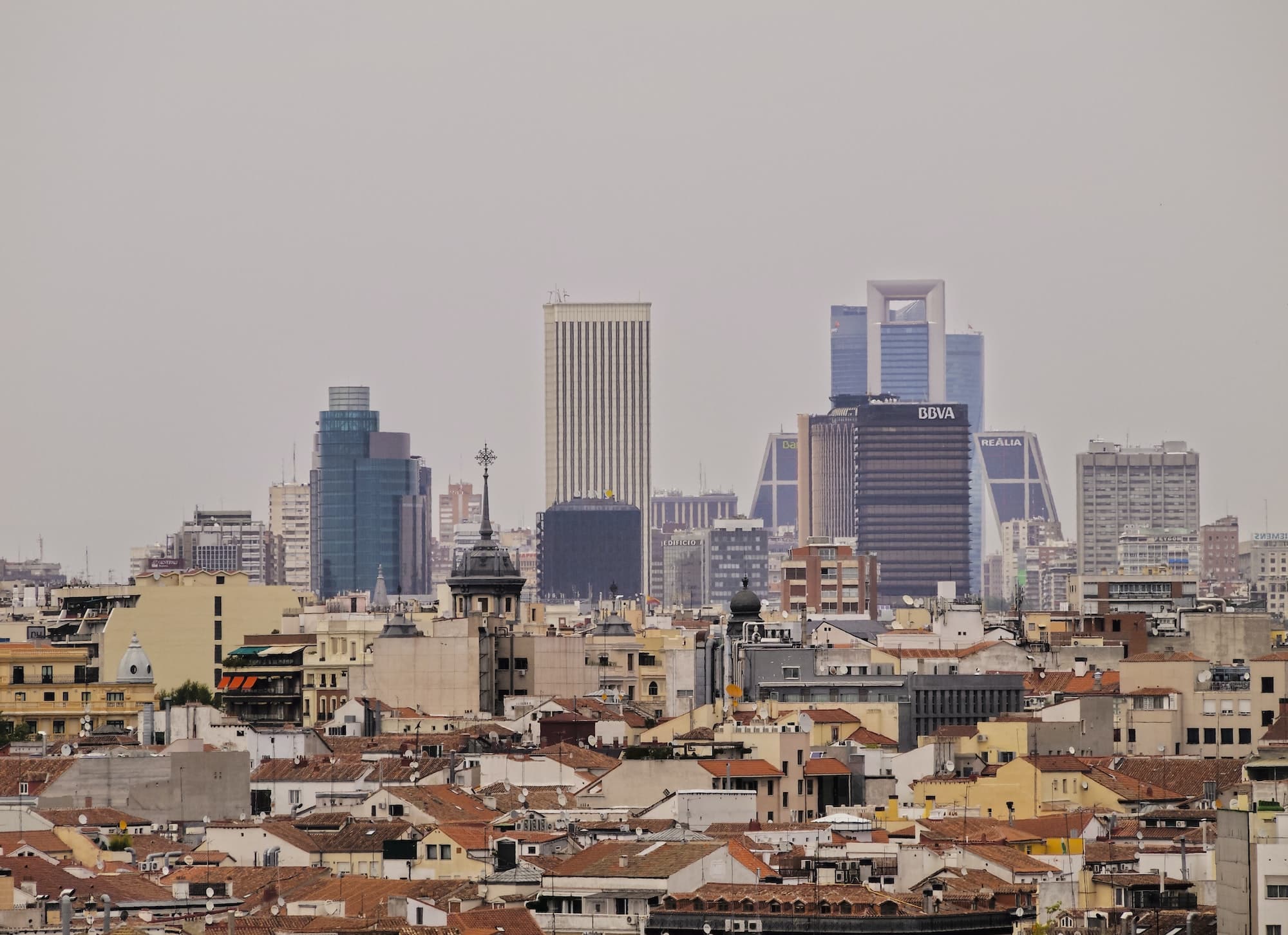 Madrid Skyline