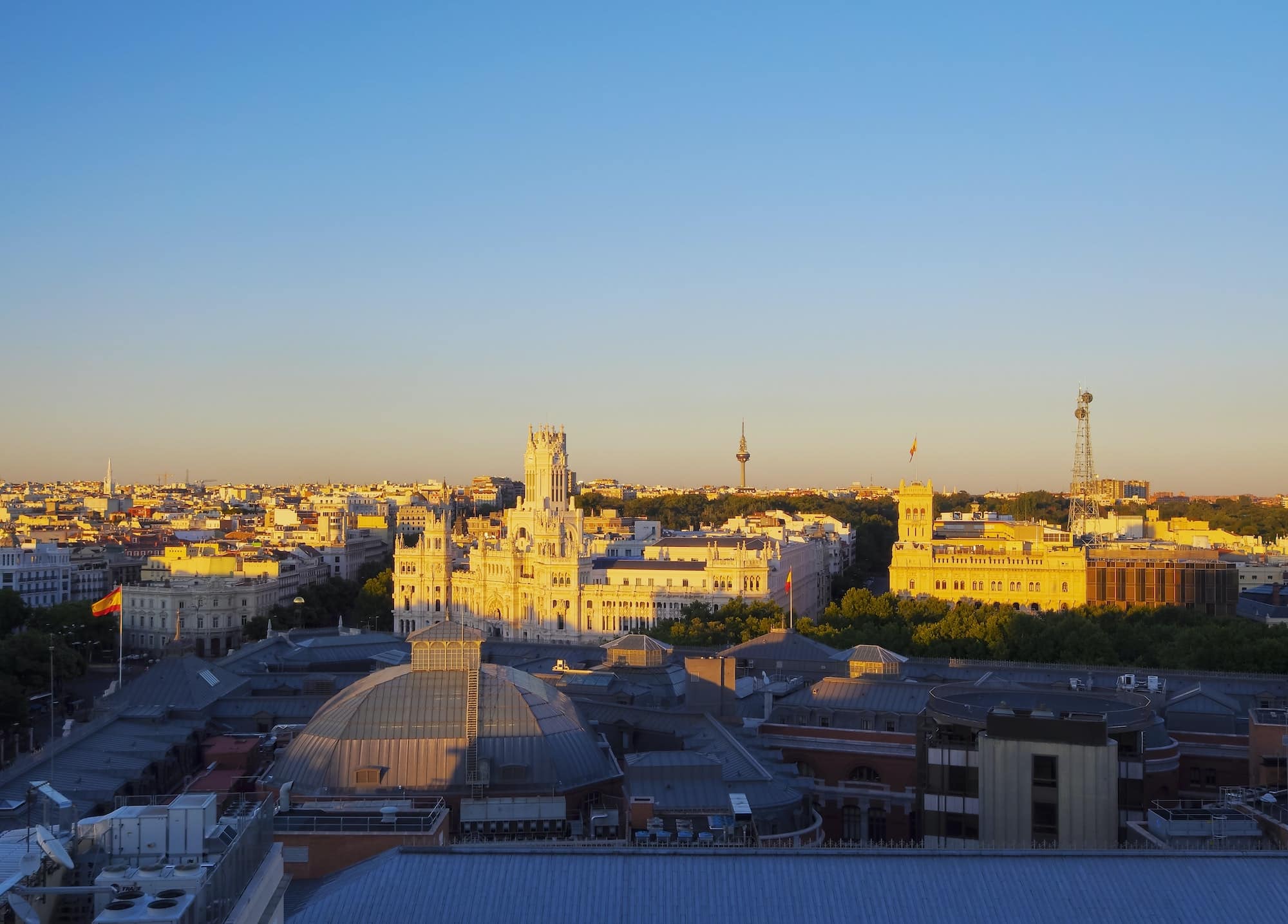 Madrid Skyline