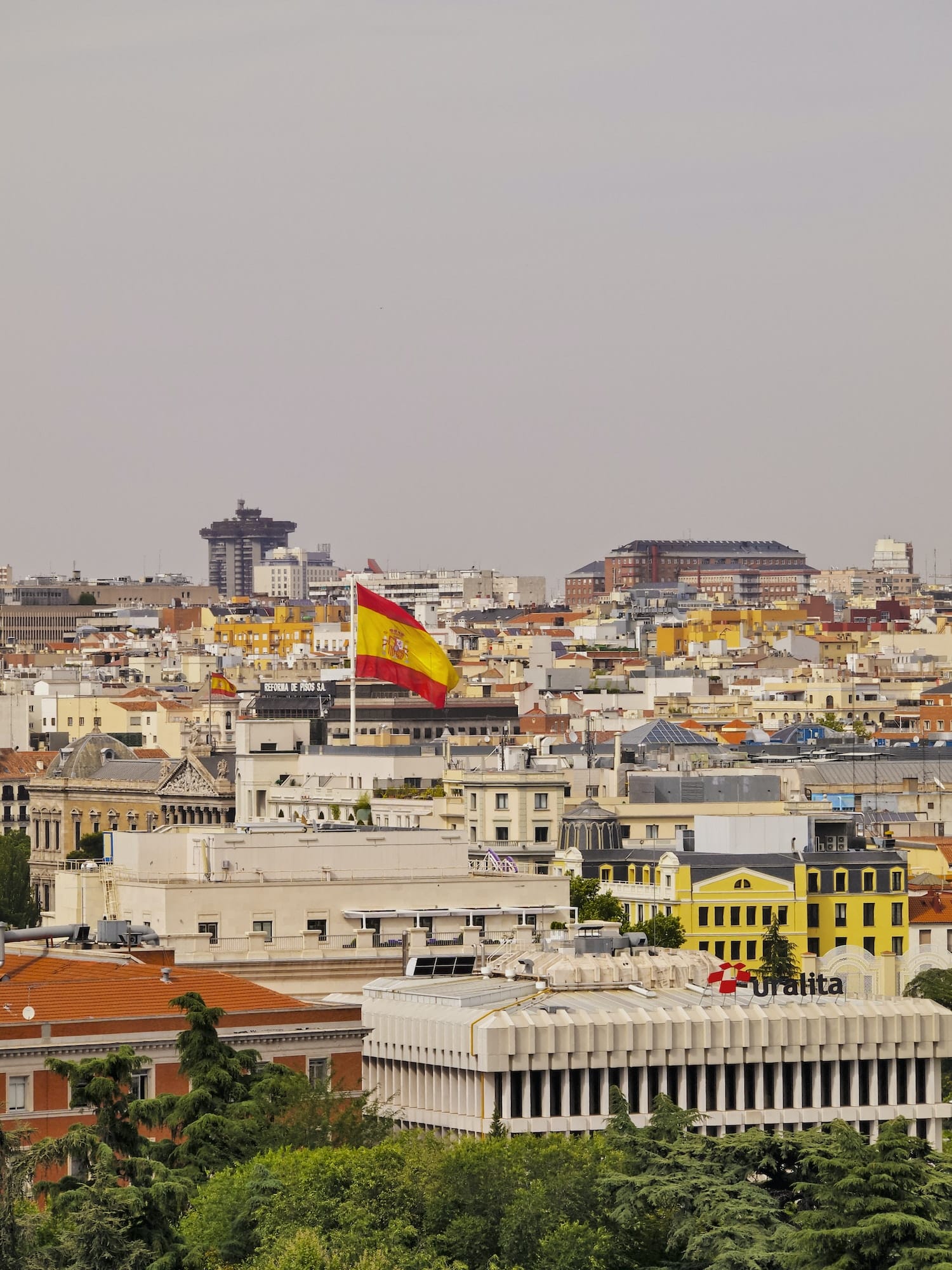 Madrid Skyline
