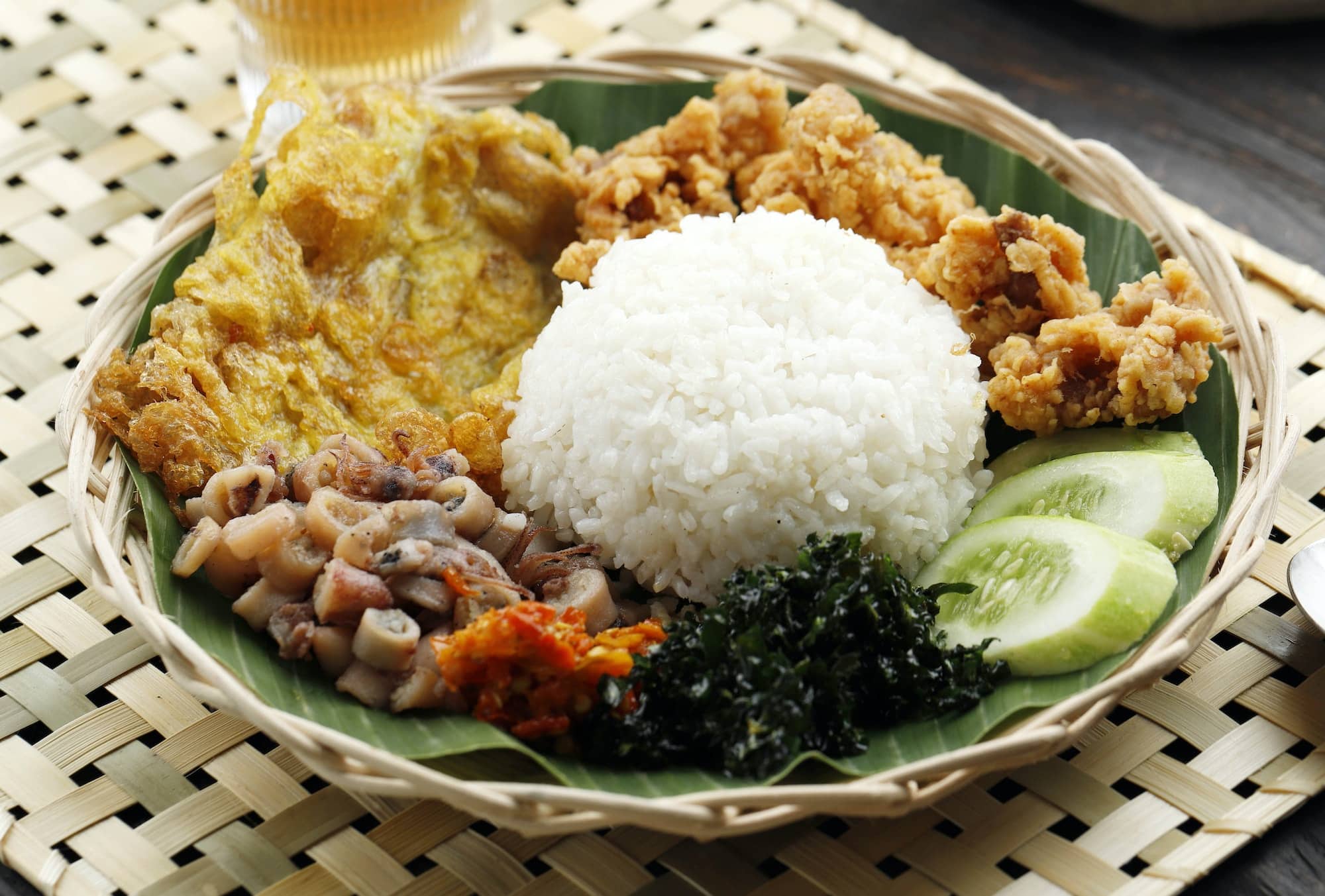 Nasi Campur, Indonesian Mixed Rice