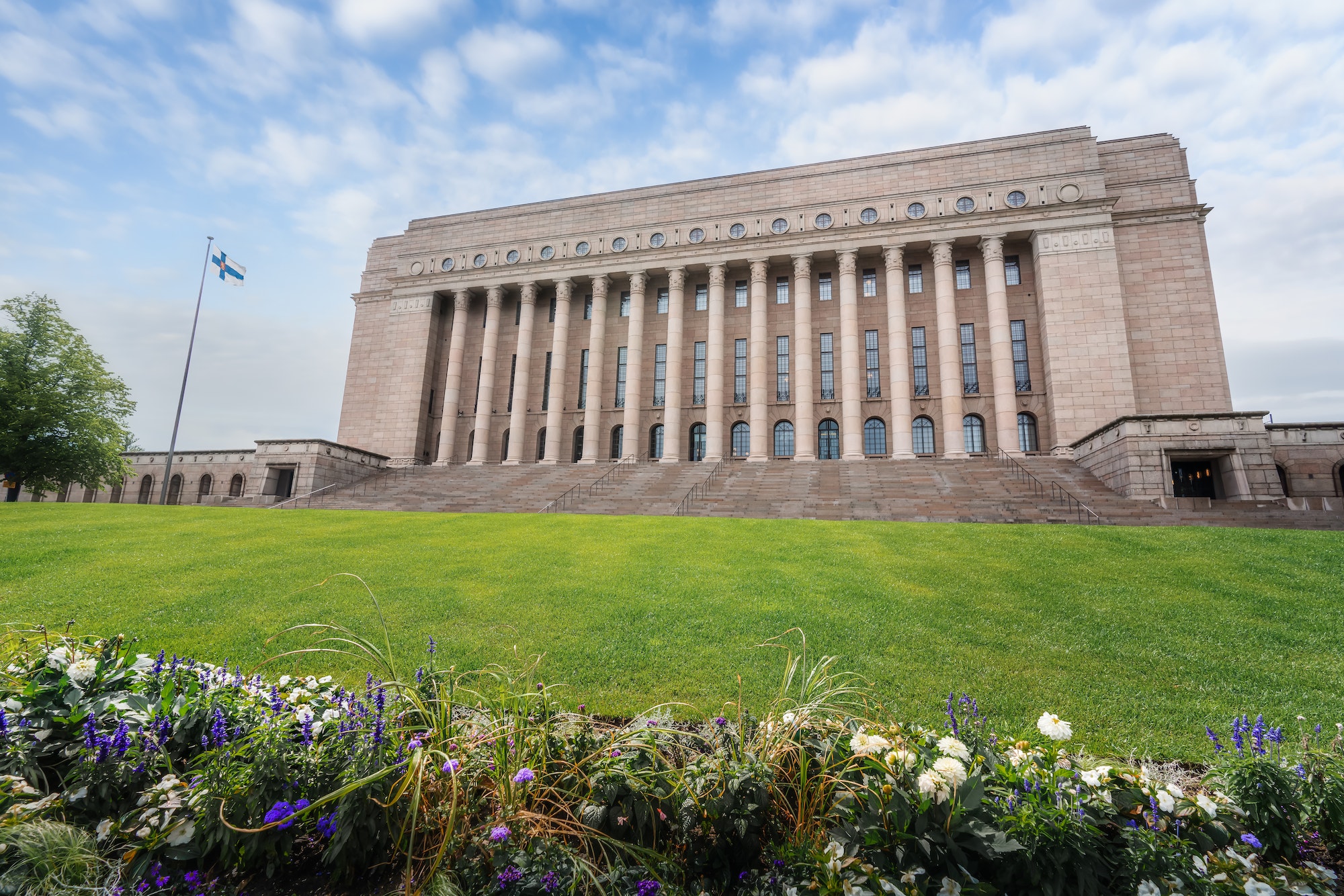 Parliament House - Parliament of Finland Building - Helsinki, Finland