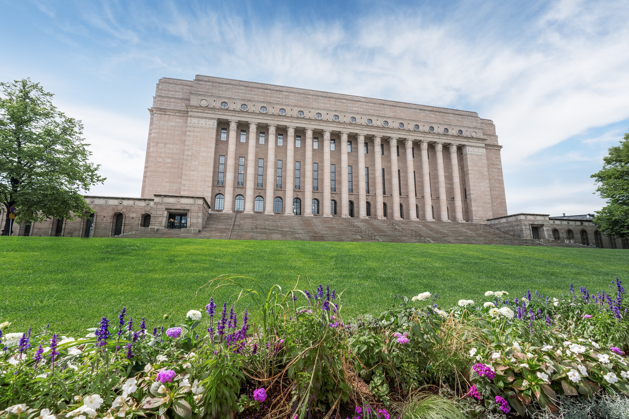 Parliament House - Parliament of Finland Building - Helsinki, Finland