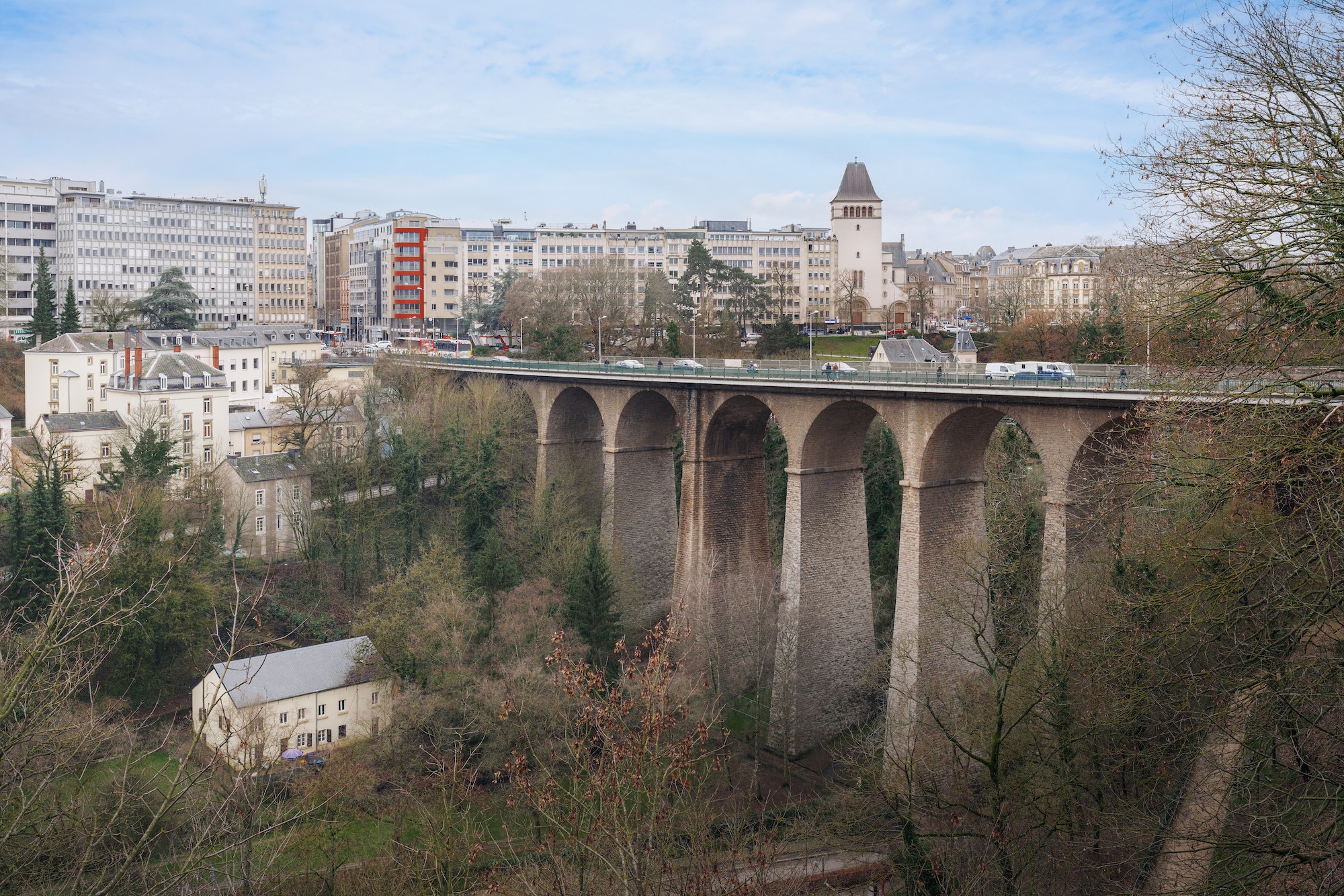 Passerelle Viaduct - Luxembourg City, Luxembourg
