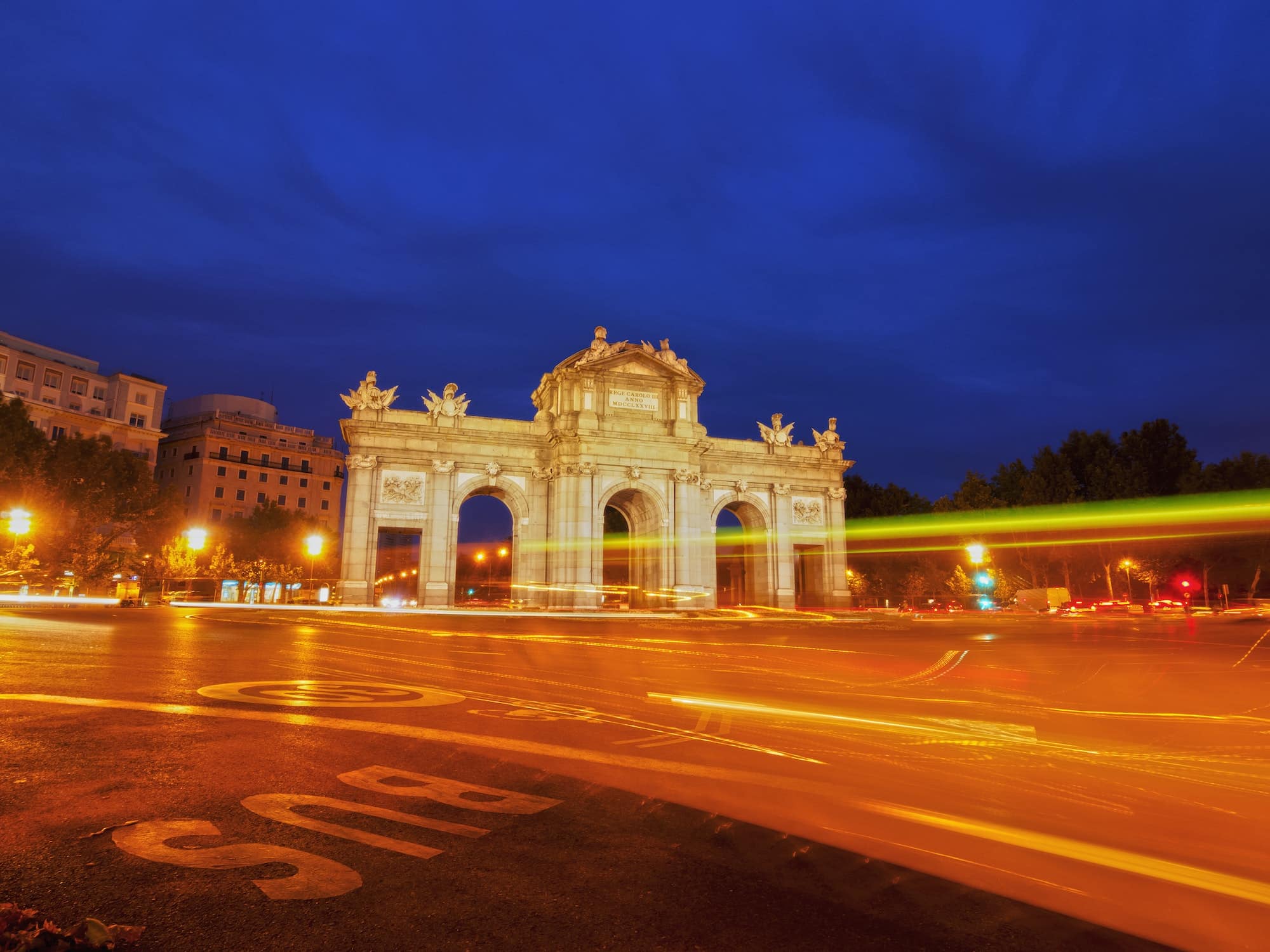 Puerta de Alcala in Madrid