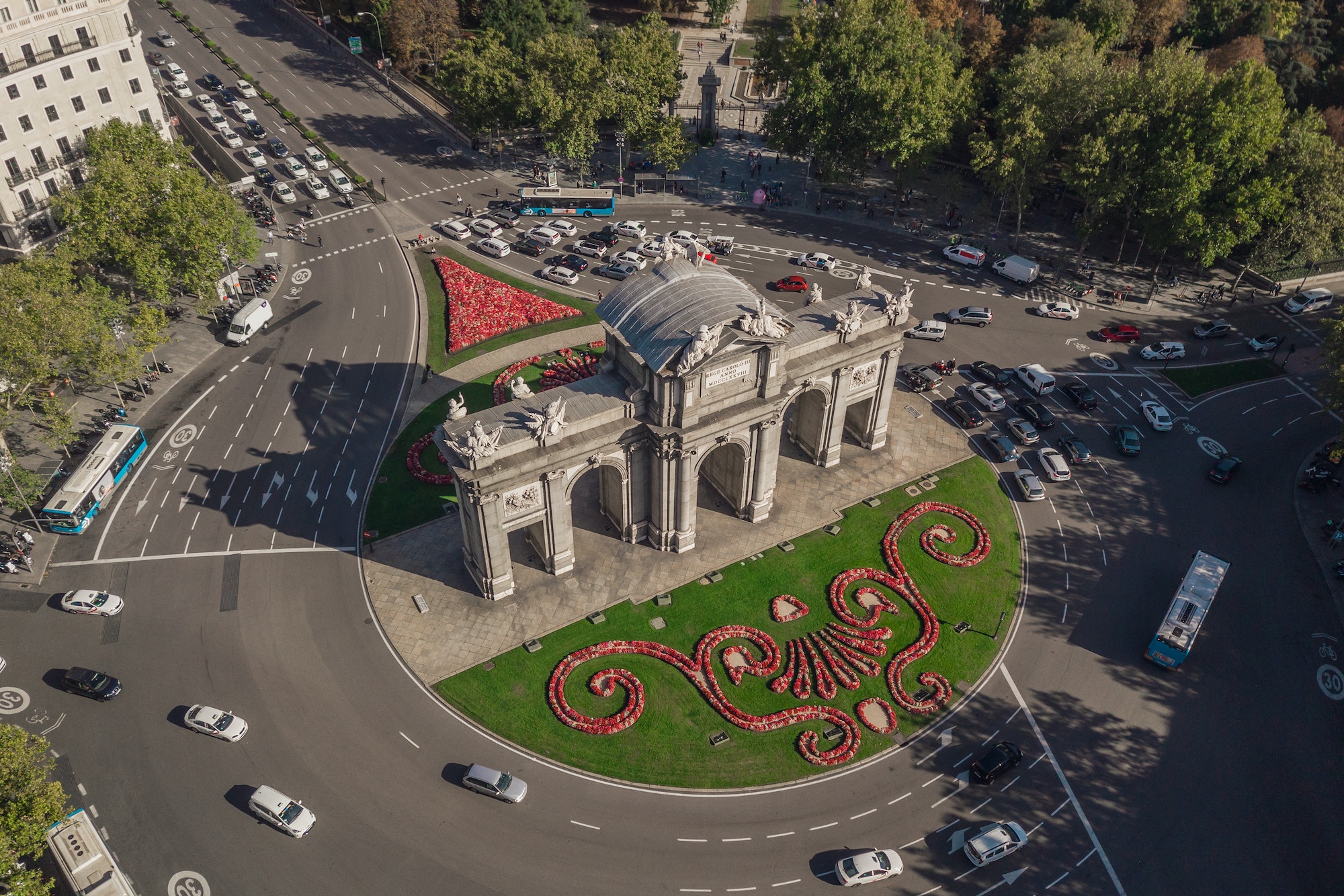 Puerta de Alcala in Madrid