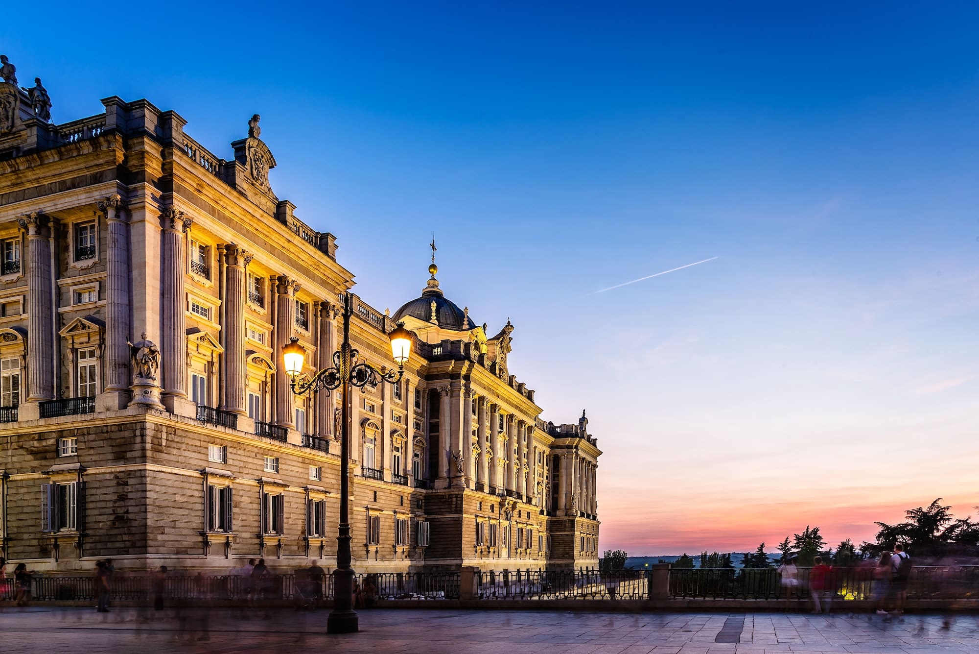 Royal Palace in Madrid, Spain