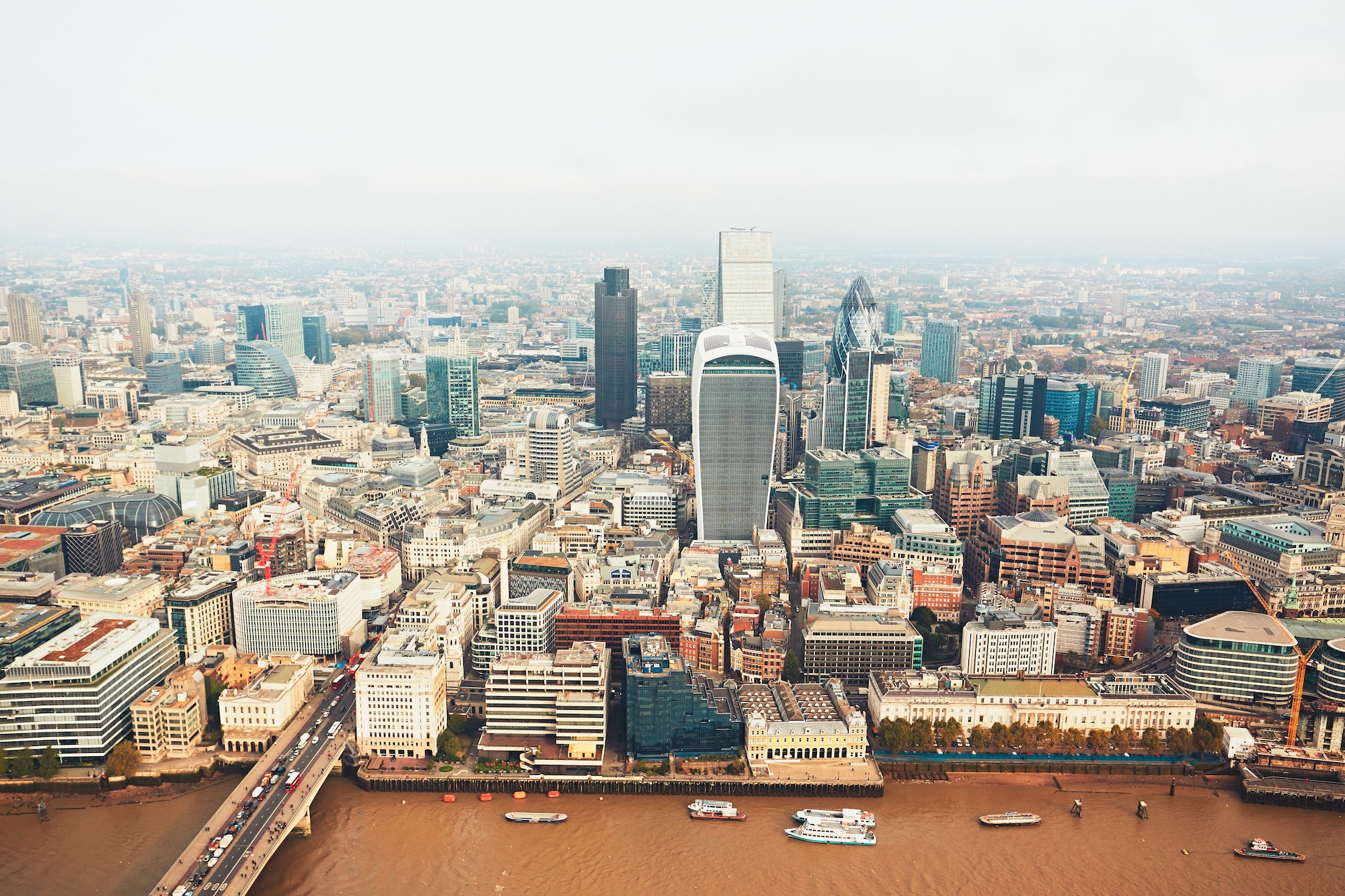 Skyline of London
