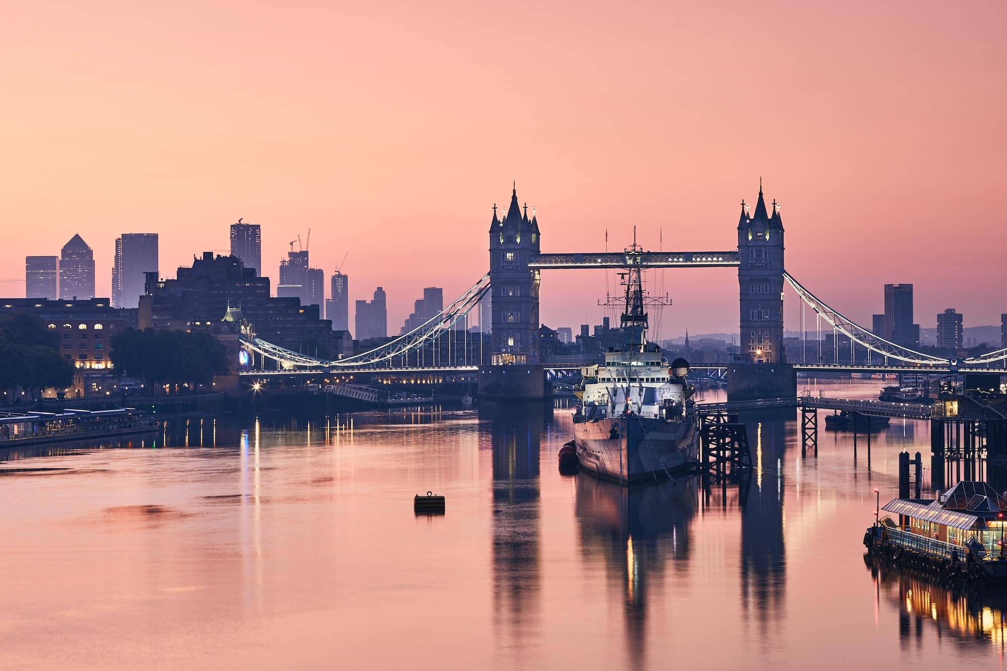 Skyline of London