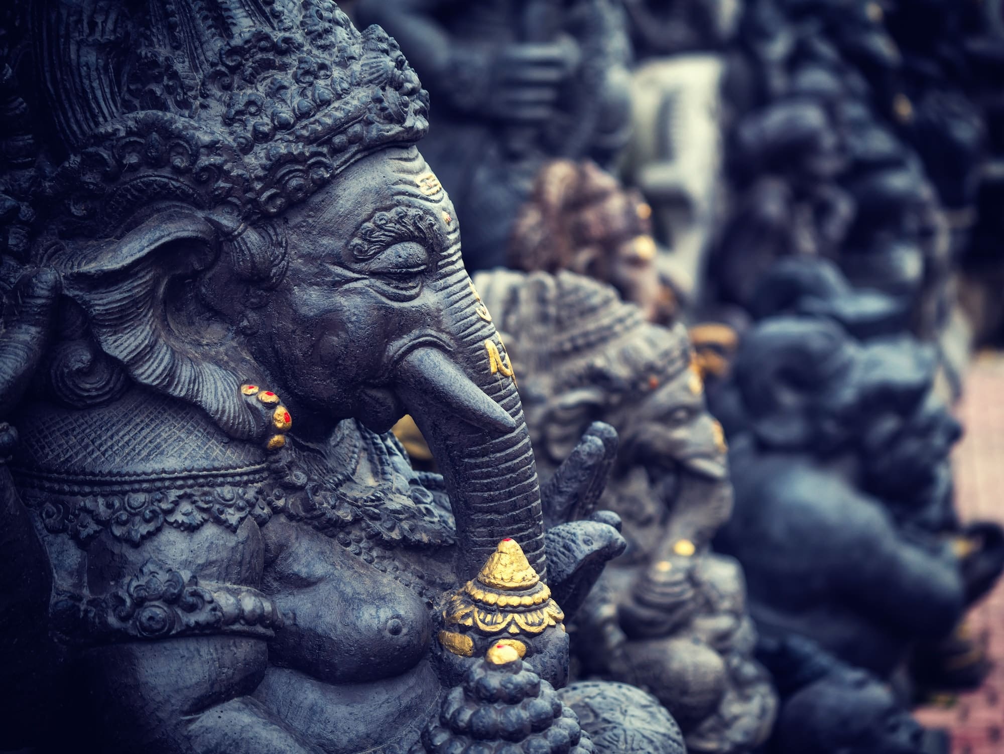 statue of ganesha in bali, indonesia