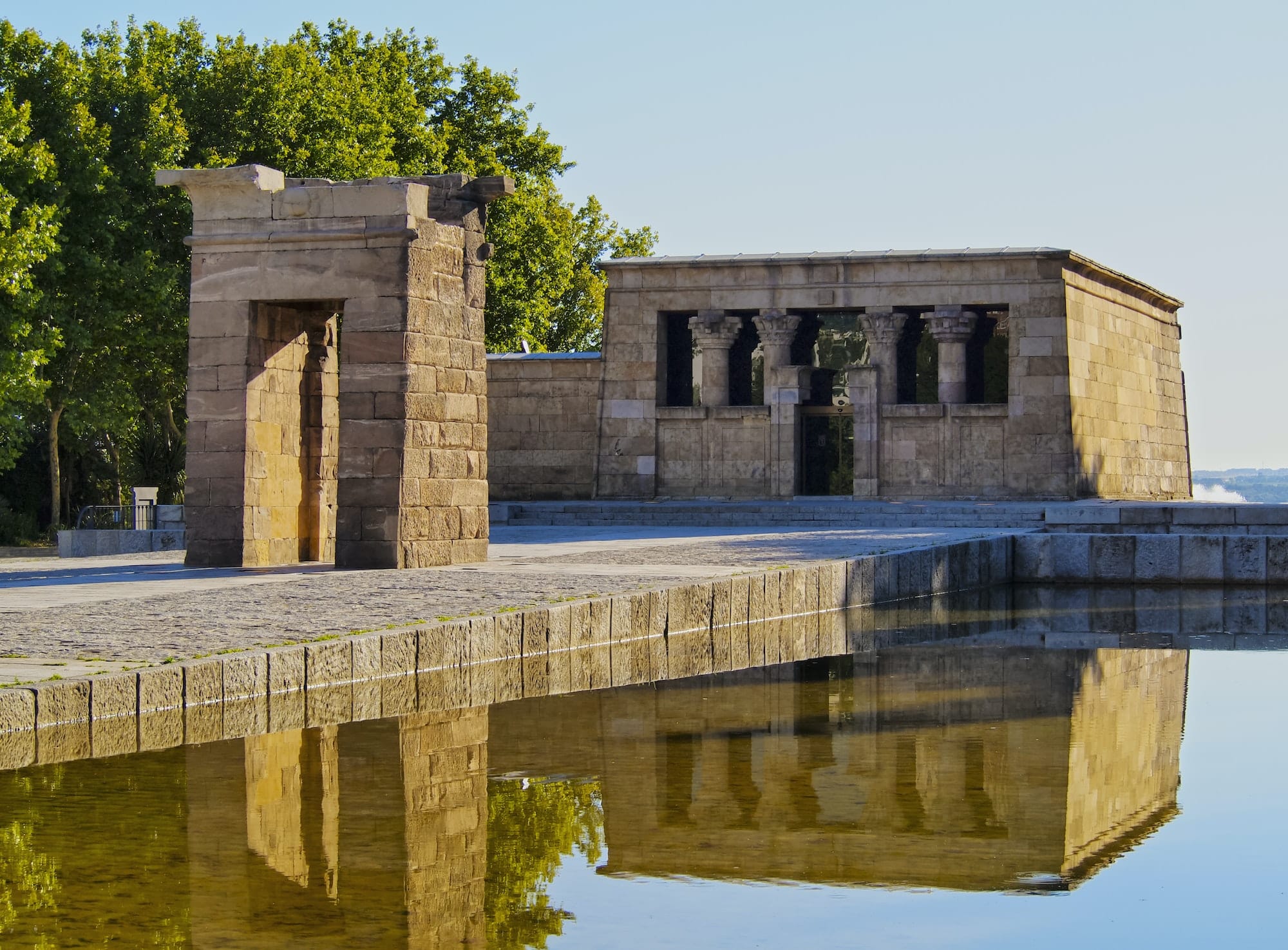 Temple of Debod in Madrid