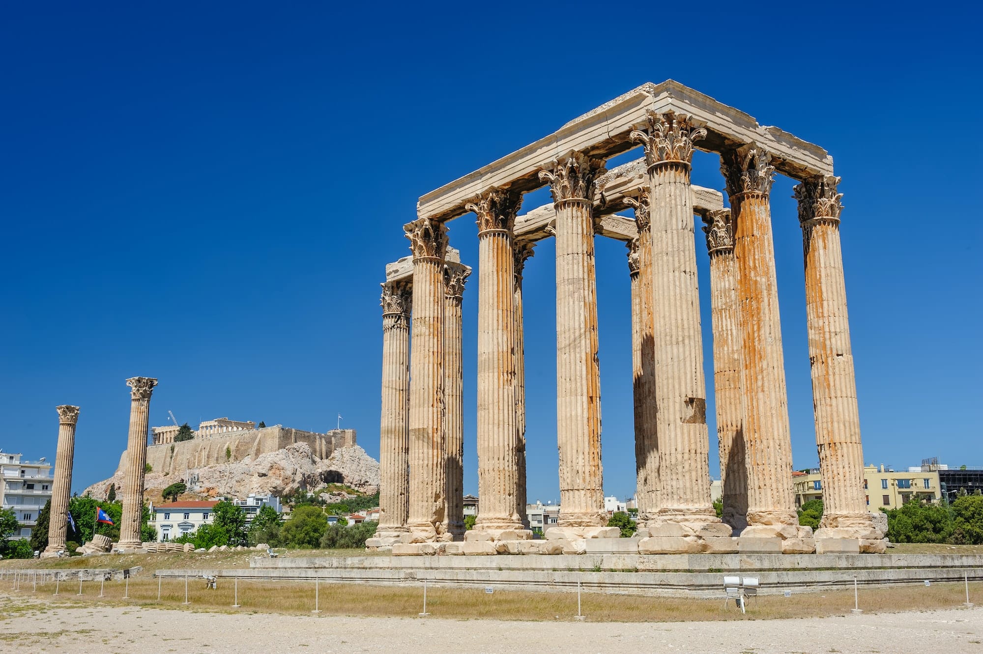 Temple of Zeus, Olympeion, Athens, Greece