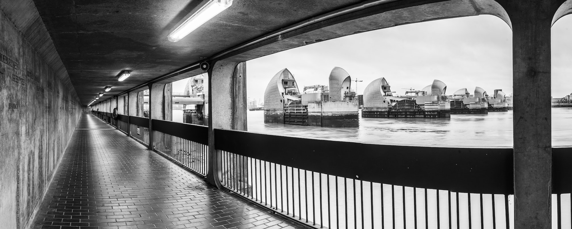 Thames Barrier, Greenwich, London, England
