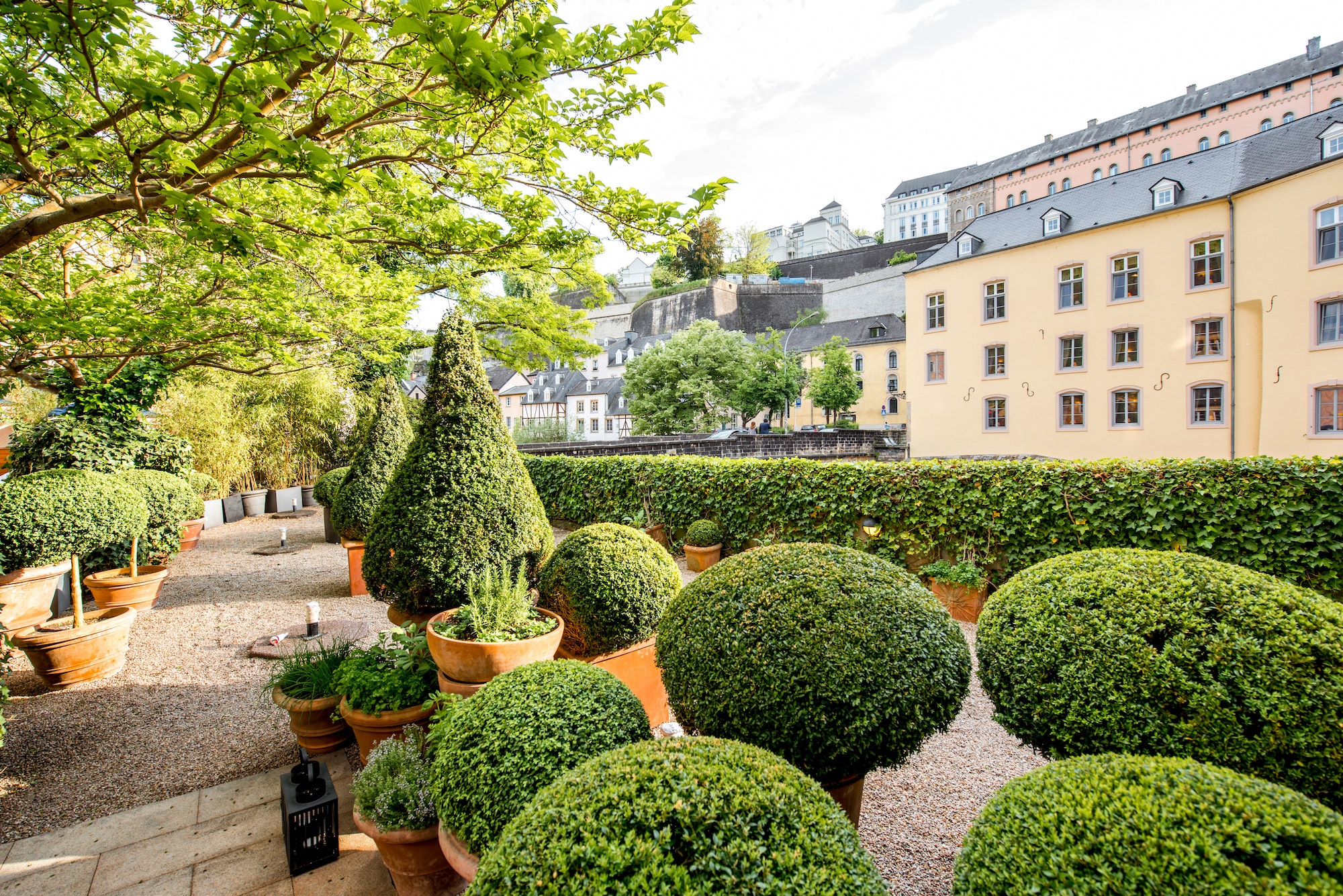 The old town of Luxembourg city