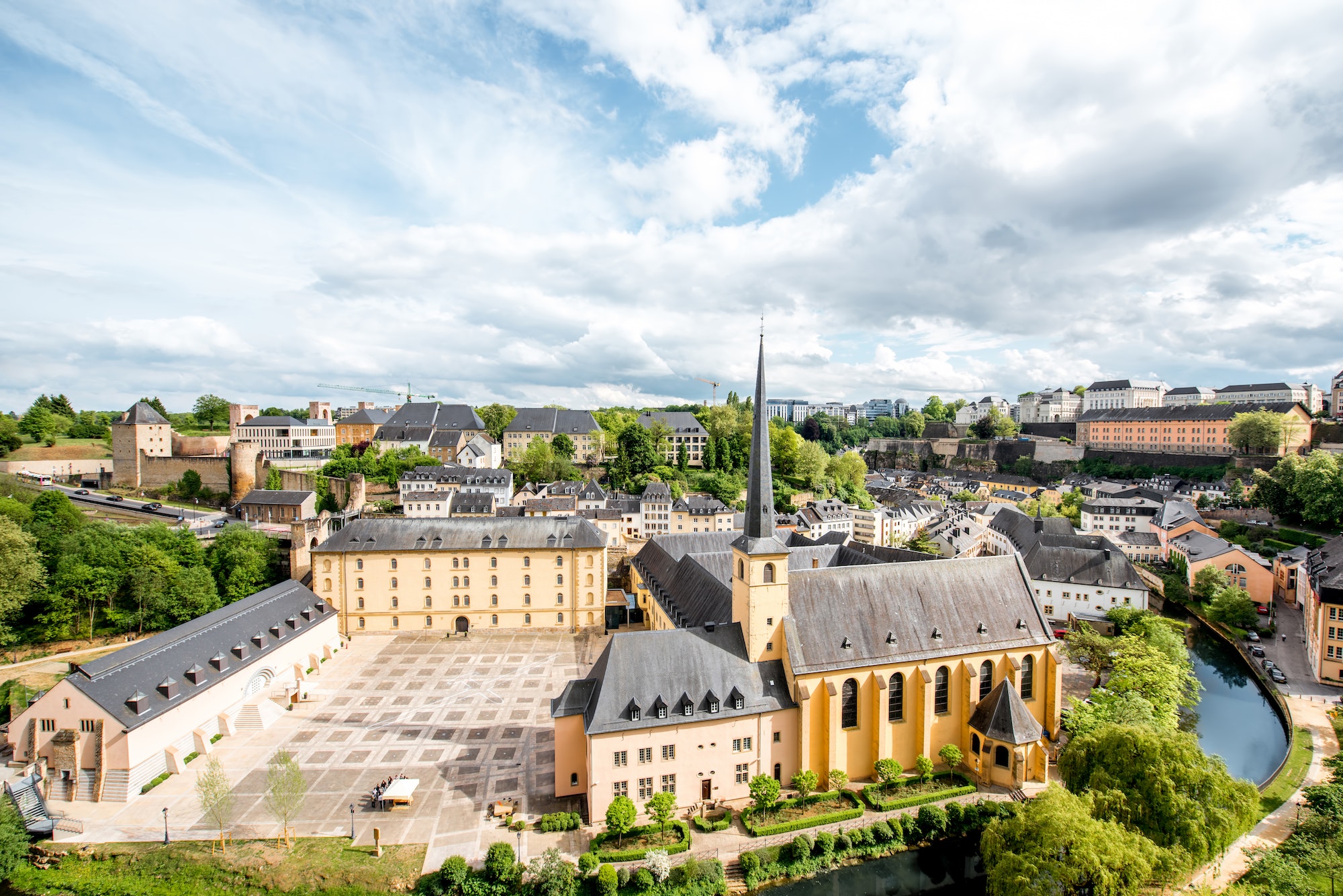 The old town of Luxembourg city