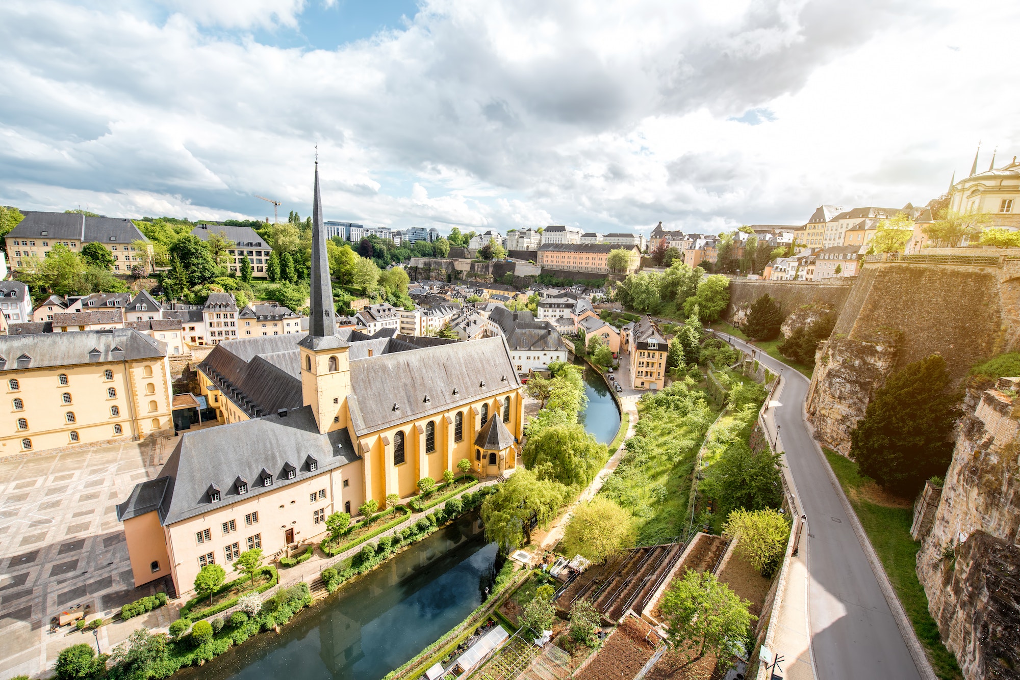 The old town of Luxembourg city