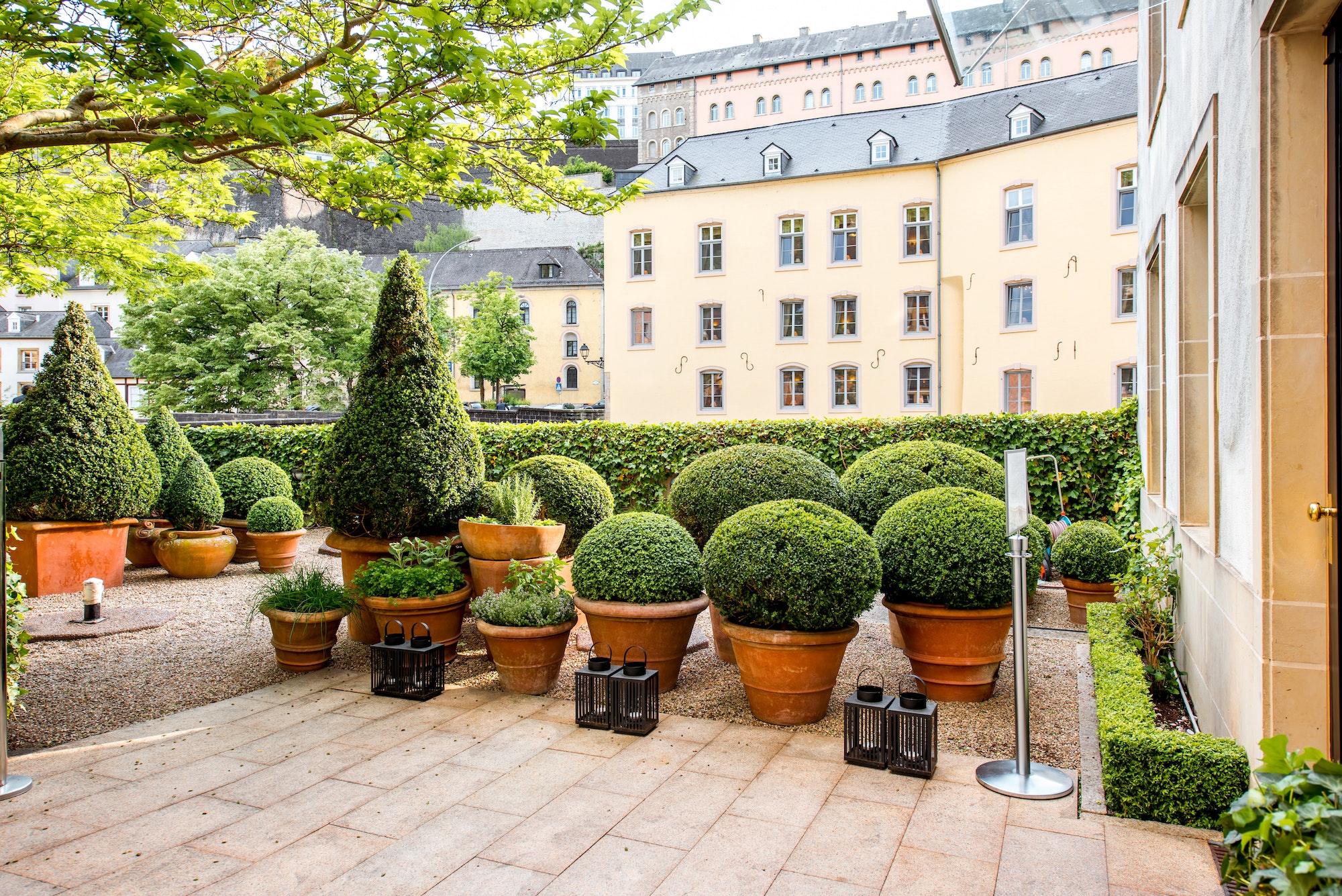 The old town of Luxembourg city