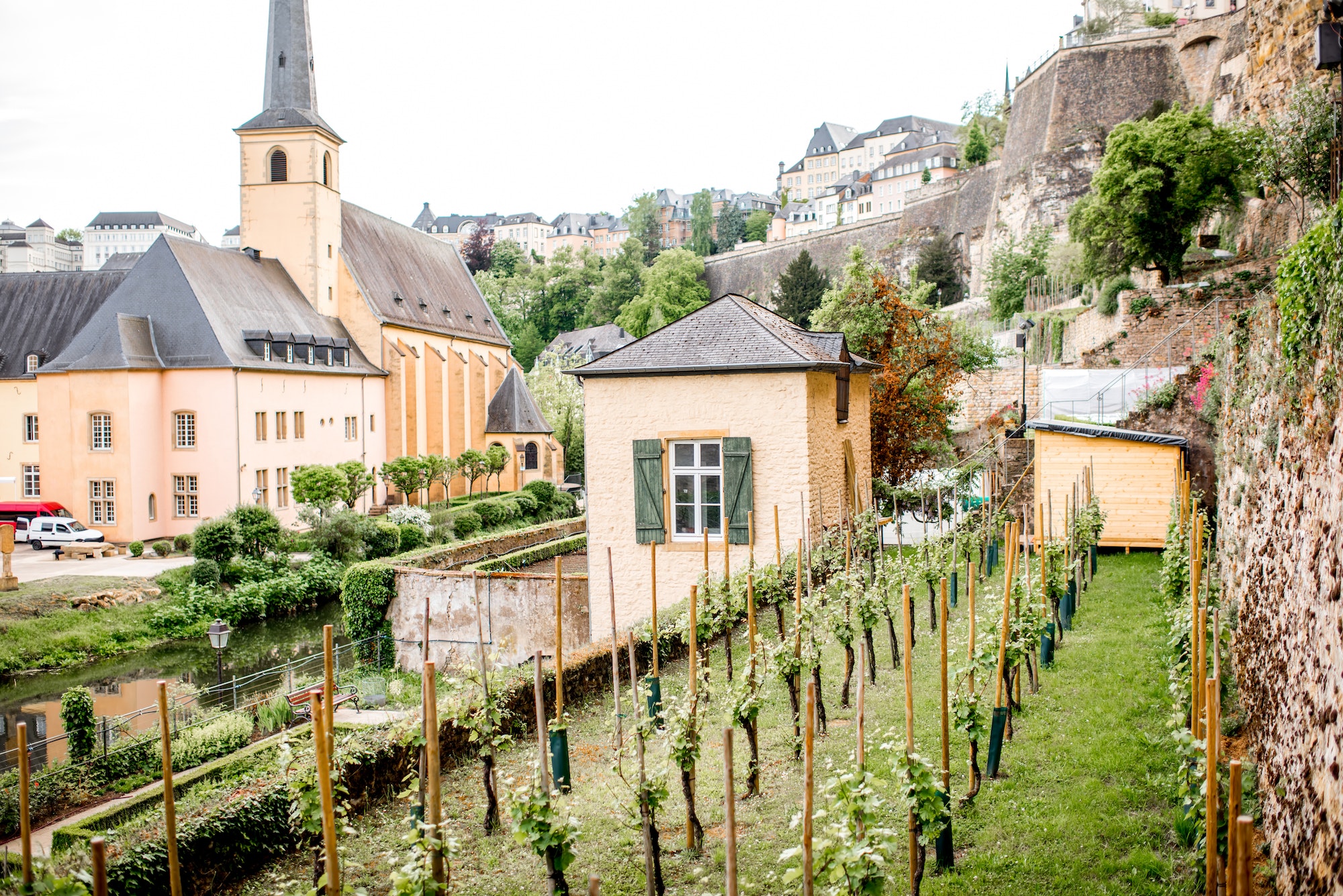 The old town of Luxembourg city
