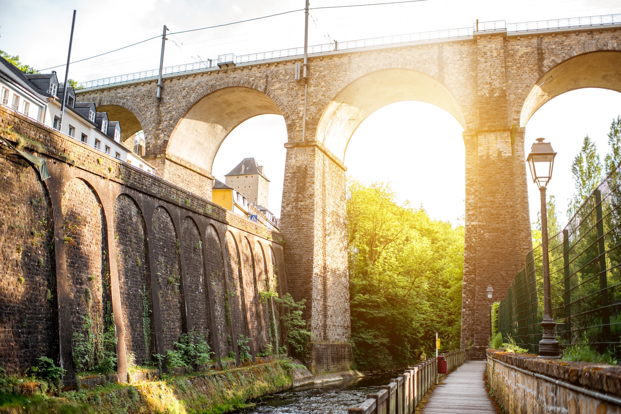 The old town of Luxembourg city