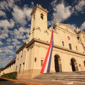 Catholic cathedral in Asuncion, Paraguay.